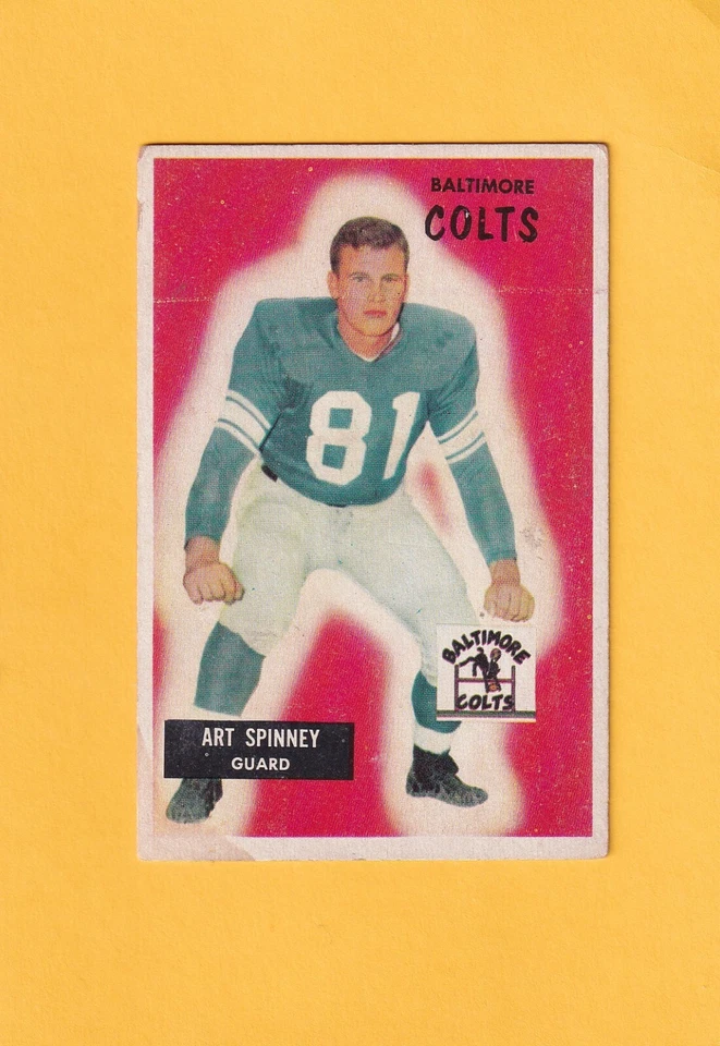 1955 Bowman Football (#3-159) - Pick A Card, G-MT condition - Image 1 of 1