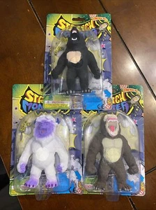 STRETCH MONSTER Werwolf Yeti und King Kong 3er SET BRANDNEU VERSIEGELT! - Bild 1 von 5