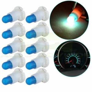 For 10X T4/T4.2 Neo Wedge Ice Blue HVAC Climate Heater Control Light Halogen - Picture 1 of 4