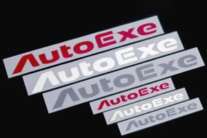 Auto Exe Logo Sticker Large Set JDM Style | Sticker for Mazda Accessories - Picture 1 of 1