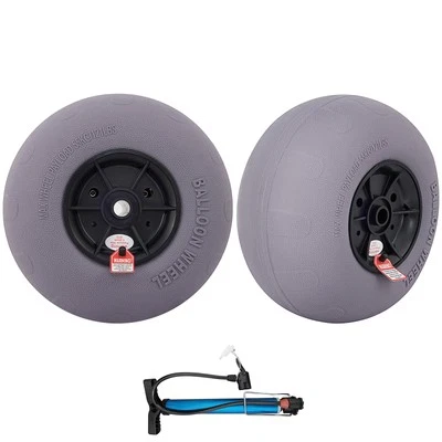 Beach Wheels Upgrade 13" Replacement Balloon Sand Tires 2PCS For Kayak - Image 1 of 4