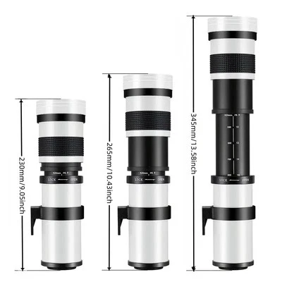 SONY A-Mount 420-800mm Super Telephoto Zoom Lens for Sony Alpha DSLR Cameras - Image 1 of 4