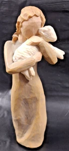 Vintage 2002 Willow Tree Peace On Earth Angel Figurine - Picture 1 of 7