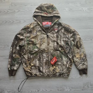 Milwaukee M12 Jacket Heat Gear Realtree Camo Size XL Hunting Untested No Battery - Picture 1 of 13