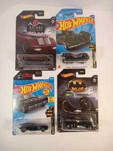 Bat Man Hot Wheels 4ct. *Brand New* - Picture 1 of 9