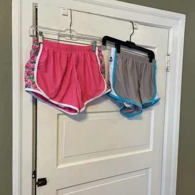 2 pr KRASS & CO. Mujer Forrado PANTALONES CORTOS Talla XS Ancla Flor Lindo 24"x3" Entrepierna Nuevo con Etiquetas Foto 1 de 4