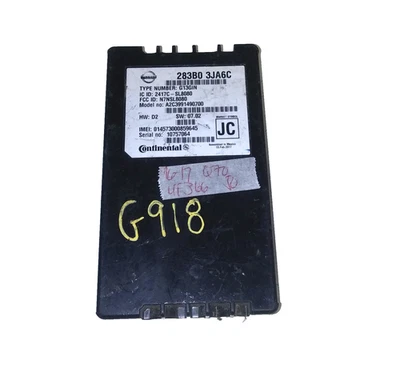 283B0 3JA6C communication telematics control module 2016-2017 Infiniti Q70 - Image 1 of 4