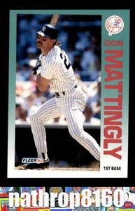 1992 Fleer #237 Don Mattingly Baseball NM/NM+  New York Yankees 10169 - Picture 1 of 4
