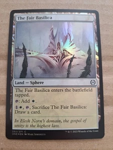 MTG The Fair Basilica Phyrexia: All Will Be One 252/271 Common FOIL - Foto 1 di 2