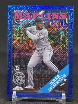 2023 Topps Series 2 - 1988 Chrome Blue Mojo /150 Jerar Encarnacion #2T88C-8 - Image 1 of 4