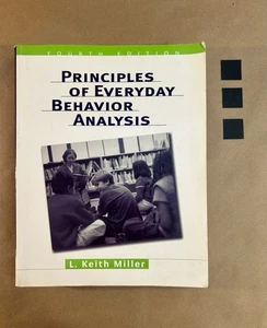 Prinzipien der täglichen Verhaltensanalyse von L. Keith Miller - Karte ohne Zugang - Bild 1 von 4