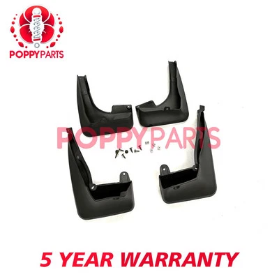 Guardabarros delanteros traseros Easy Fit para BMW Serie 1 120i E87 2007-2011 Poppy Foto 1 de 4
