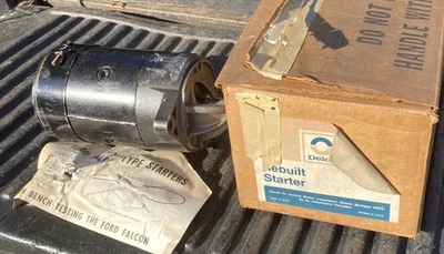 Vintage Remanufactured Ford Starter Motor D4AF-11131 Falcon - Изображение 1 из 4