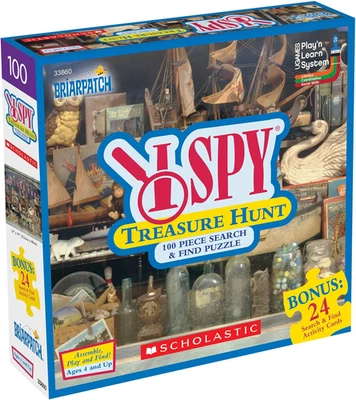 Briarpatch I Spy Treasure Hunt 100 Piece Jigsaw Puzzle for Kids Age 5+ - image 1 of 4
