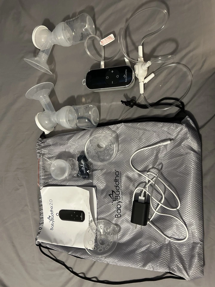 READ DESCRIPTION - Baby Buddha 2.0 Portable Breast Pump Kit & Legendary Cups - Image 1 of 1