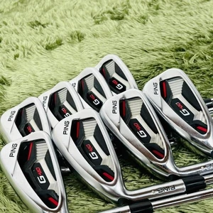 PING G410 Iron 8-Piece Set Men's Golf Left White 5-9.W.U.S FLEX S - Picture 1 of 9