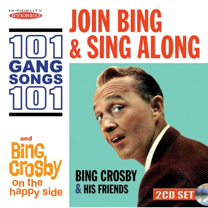Bing Crosby Join Bing and Sing Along 101 Gang Songs / On the Happy Side CD NEW - Bild 1 von 1