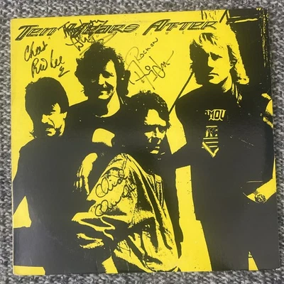 Ten Years After Lp Signed.  About Me 1989 N. M Original Press - Image 1 of 4