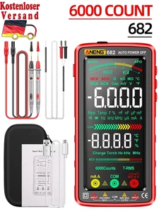 681/682/683 Pro Non-Contact Voltage Tester Current Meter Electric Measuring 6000 - Bild 1 von 22