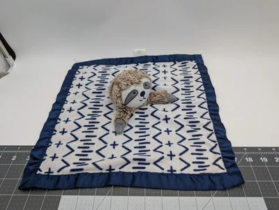 Manta de seguridad Cloud Island Sloth Lovey azul peluche juguete Foto 1 de 4