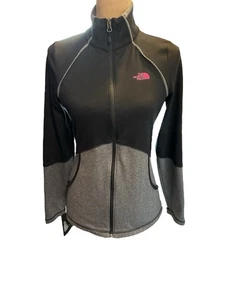 The North Face Sweater Jacket Adult Women’s Size Small Black 100 Cinder Full Zip - Picture 1 of 11