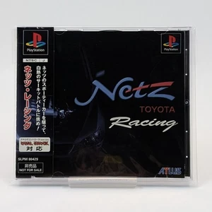 Netz Toyota Racing PS1 Atlus Japan Promo Game Rare Not For Sale PlayStation - Picture 1 of 6