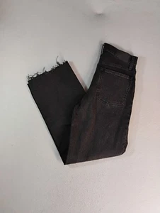 Madewell Damen Jeans 27 schwarz top Vintage Wide Leg Jeans einfarbig 5 Taschen - Bild 1 von 14