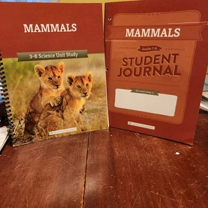 GOOD & the BEAUTIFUL ~ MAMMALS Homeschool COURSE BOOK & STUDENT JOURNAL - Picture 1 of 9