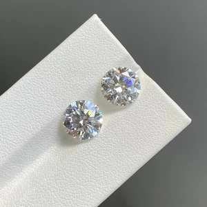 Sparkling D Color VVS1 0,1-10ct Loose Moissanite Round Cut GRA Factory Directly - Bild 1 von 20