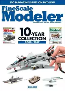 FineScale Modeler 10-Year Collection 2008-2017 DVD-ROM Airbrush Railroad Model - Picture 1 of 1