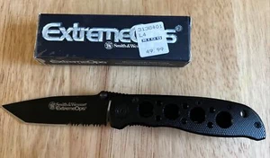 Smith & Wesson Extreme OPS Tanto Folding Knife S&W Knives CK5TBS - Picture 1 of 6