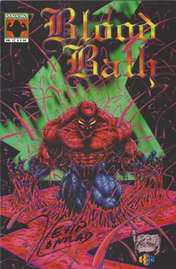 Blood Bath #1 (1995 Samson) Rare Horror One-Shot – Signed Cover by Kevin Conrad! - Picture 1 of 2