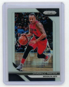2018 Panini Prizm #268 Shabazz Napier Silver Prizm Brooklyn Nets - Picture 1 of 6