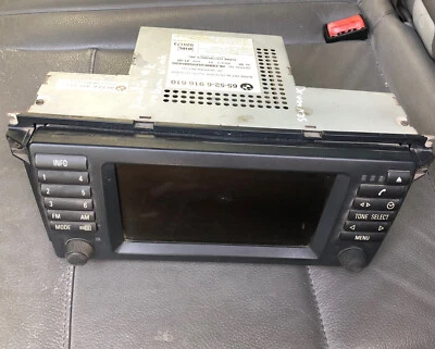 BMW E38 E39 E53 Widescreen Sat Nav Screen GPS Monitor M5, 16:9 See Description - Image 1 of 4