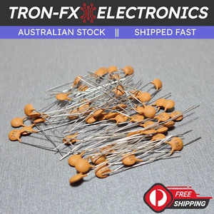 10/20/50Pcs 120pF 50V SL 5mm Ceramic Capacitor - Picture 1 of 7