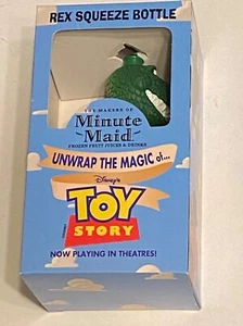 1995 Disney's Toy Story REX Squeeze Bottle by The Makers of Minute Maid NEW - Picture 1 of 2