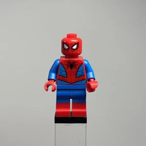 Lego Spider-Man Minifigur Metallic blaue Augen Highlights sh536 - Bild 1 von 2