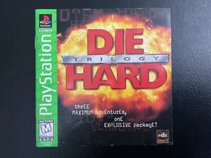 Die Hard Trilogy Greatest Hits PS1 Sony PlayStation Instruction Manual Only - Picture 1 of 3