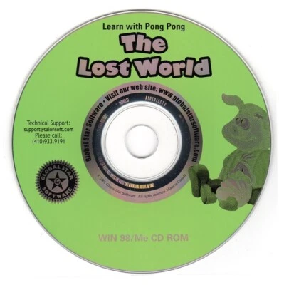 The Lost World (Ages 6-10) (PC-CD, 2001) for Windows 98/Me - NEW CD in SLEEVE - Image 1 of 3