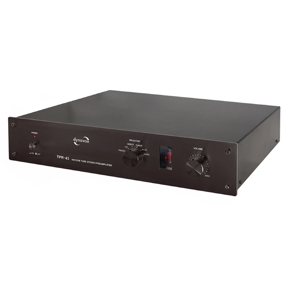 S501877 Dynavox Tpr-43 Preamplificatore Nero