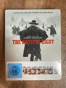 The Hateful Eight w. Steelbook (Blu-ray, EU Import, Region B/2 - !READ!) *NEW* - Picture 1 of 3