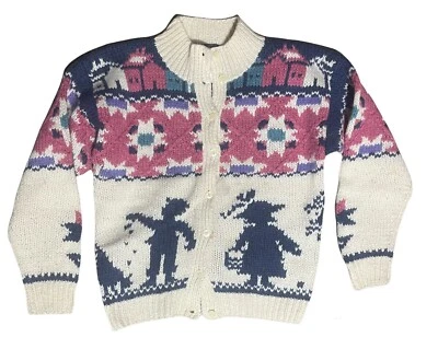 Suéter vintage para mujer Woolrich 100 % lana talla mediana Foto 1 de 4