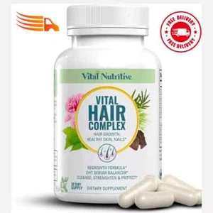 Vital Nutritive Vital Hair Complex Cleanse , Strenghten & Protect New Exp. 04/27 - Picture 1 of 3