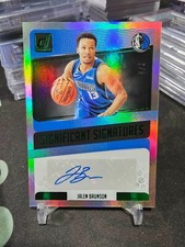 2018-19 Donruss Jalen Brunson Significant Signatures SS-JBS Green 2/5 RC Auto!