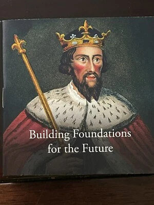 ALFRED THE GREAT - 2021 UK £5 Silver Proof Piedfort Coin Limited Edition - Immagine 1 di 4