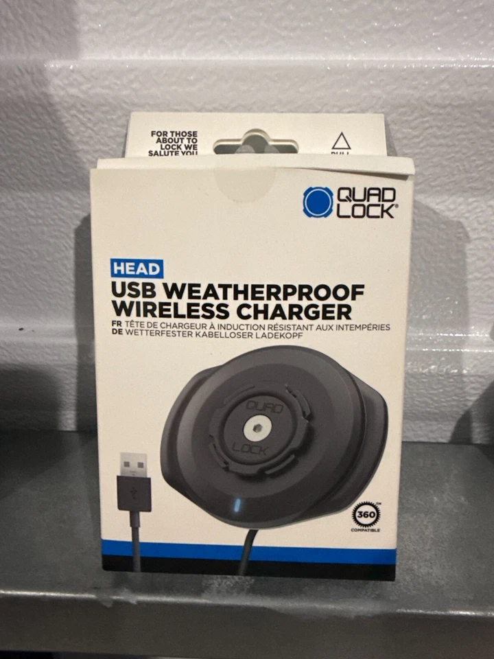 Wasserdichtes kabelloses Ladegerät (USB) - Quad Lock - Bild 1 von 1