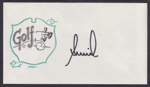 Annika Sorenstam, Swedish Professional Golfer, Won 10 Majors, signed Golf cover - Picture 1 of 1