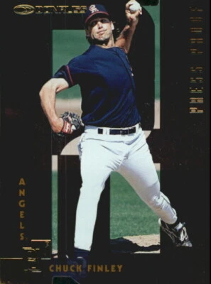 CHUCK FINLEY ~ 1997 Donruss Baseball Gold Press Proofs #260  - Image 1 of 2