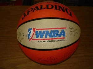 Baloncesto firmado por la WNBA 1998 Washington Mystics Nikki McCray/Santos de Oliveira + - Imagen 1 de 12