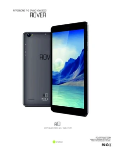 Rover R10 10,1 Zoll Android 12 Tablet 3GB RAM, 32GB ROM, Gratis SIM Karte mit Daten - Bild 1 von 4